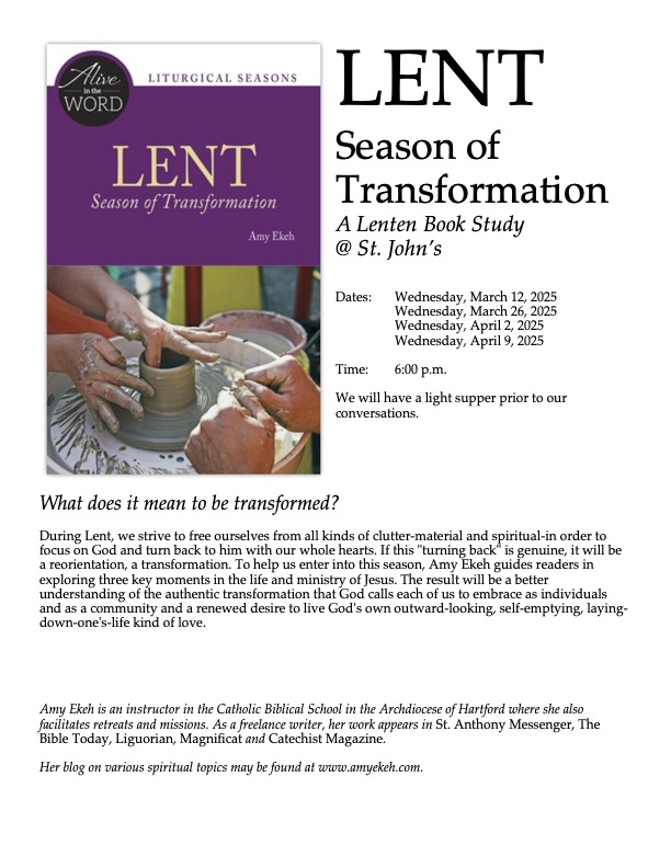 JPEG Lent - Season of Transformation Flyer