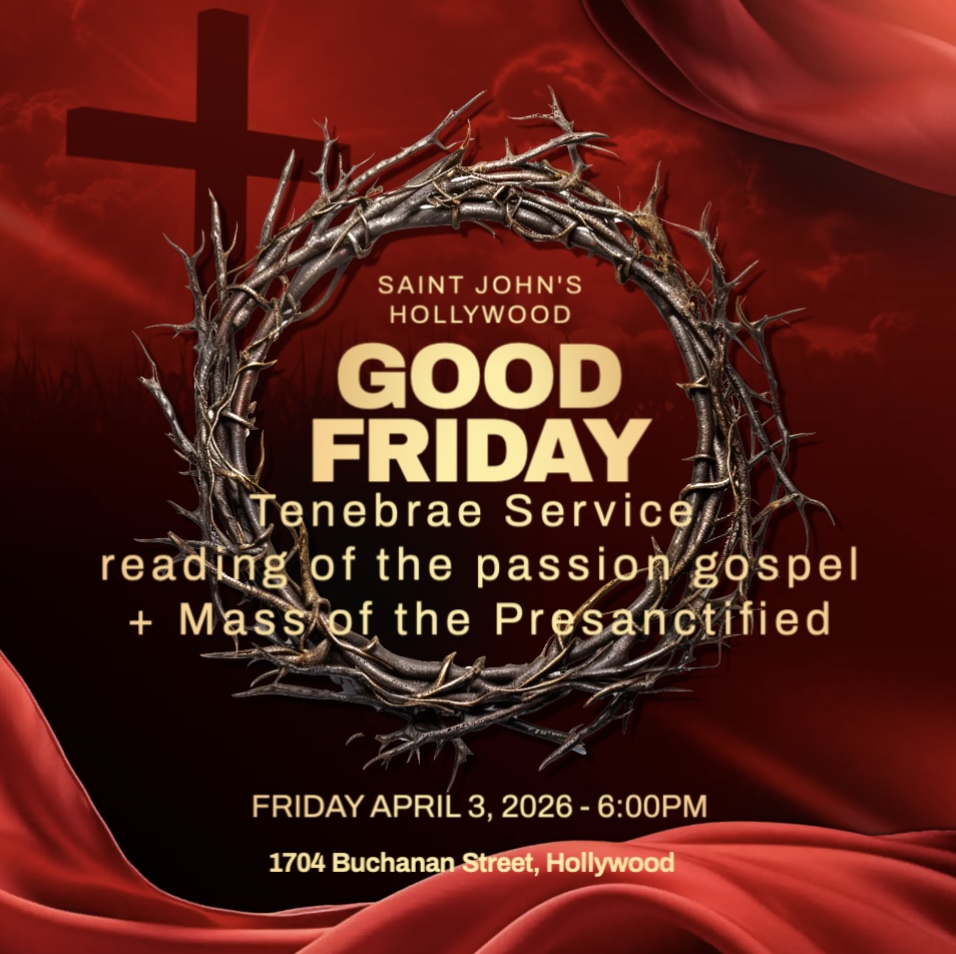 Good Friday Tenebrae 2026
