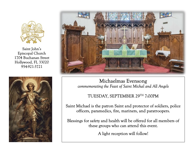 Saint Michaelmas event poster 2026 JPEG